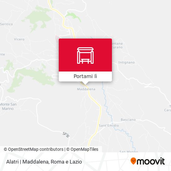 Mappa Alatri | Maddalena