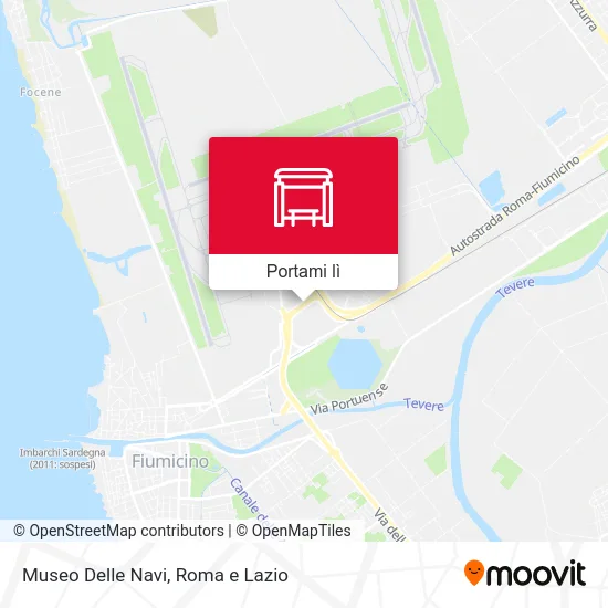 Mappa Museo Delle Navi