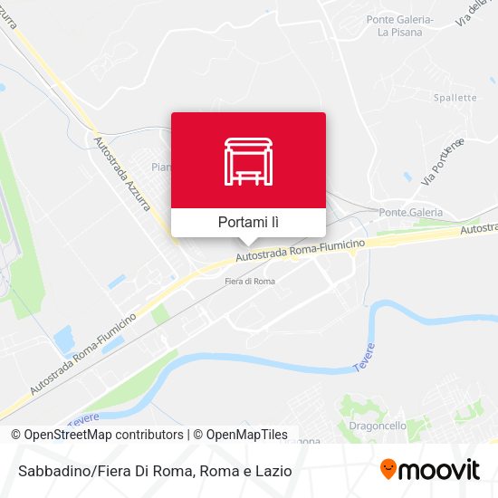 Mappa Sabbadino/Fiera Di Roma