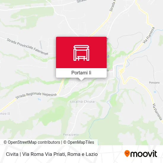Mappa Civita | Via Roma Via Priati