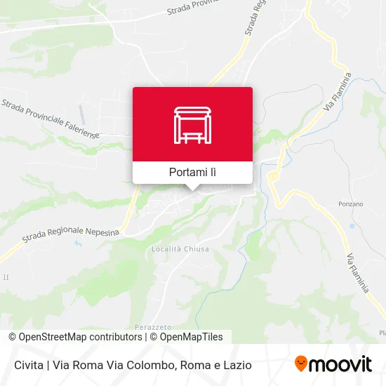Mappa Civita | Via Roma Via Colombo