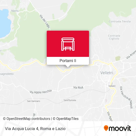 Mappa Via Acqua Lucia 4