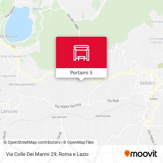 Mappa Via Colle Dei Marmi 29