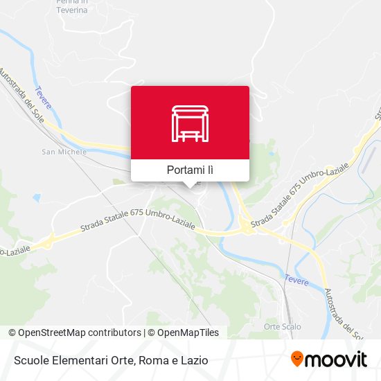 Mappa Scuole Elementari Orte