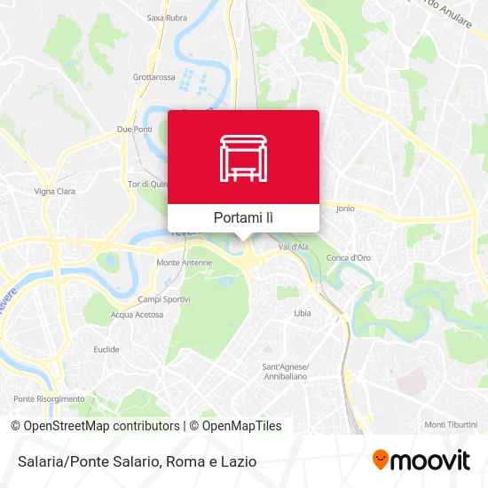 Mappa Salaria/Ponte Salario
