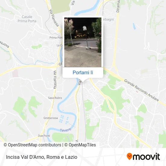 Mappa Incisa Val D'Arno