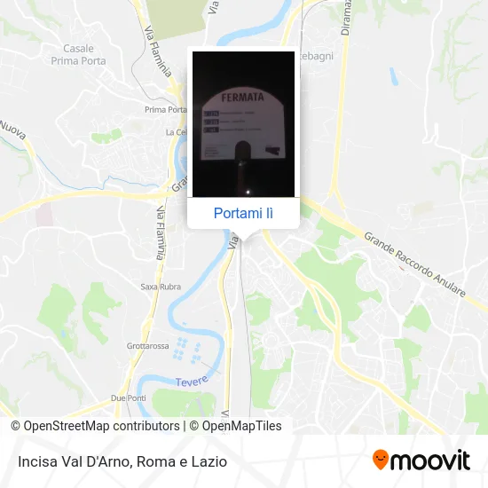 Mappa Incisa Val D'Arno