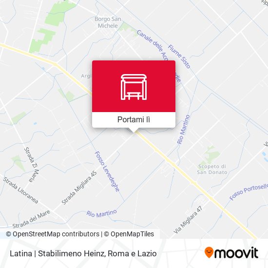 Mappa Latina | Stabilimeno Heinz