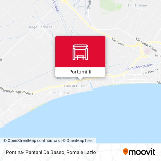 Mappa Pontina- Pantani Da Basso