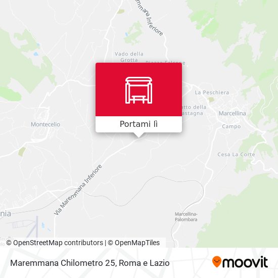Mappa Maremmana Chilometro 25