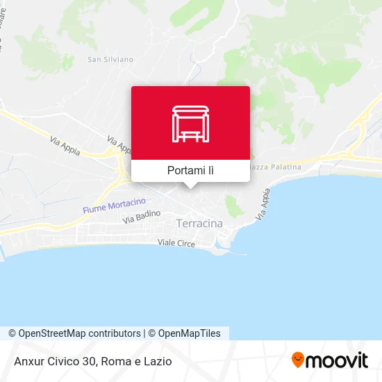 Mappa Anxur Civico 30