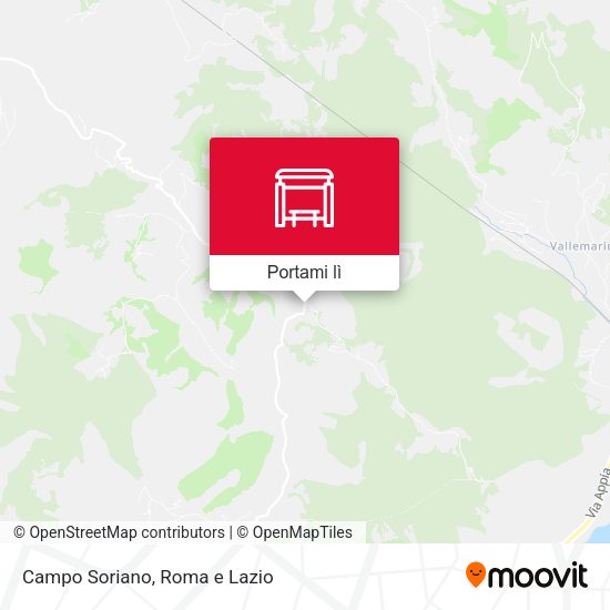 Mappa Campo Soriano