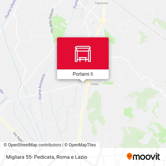 Mappa Migliara 55- Pedicata