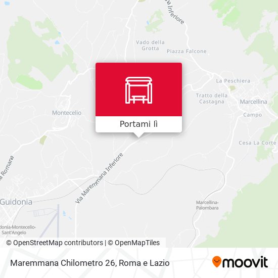 Mappa Maremmana Chilometro 26