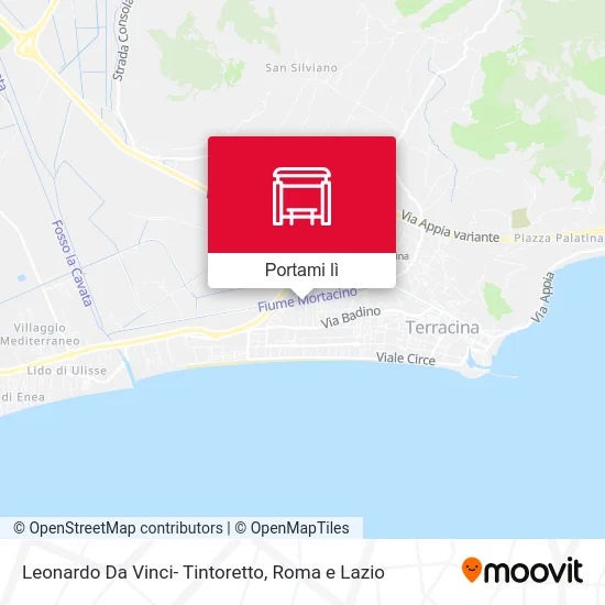 Mappa Leonardo Da Vinci- Tintoretto