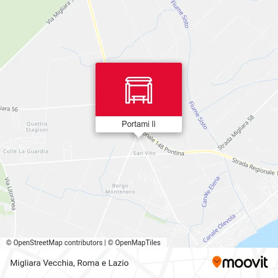 Mappa Migliara Vecchia