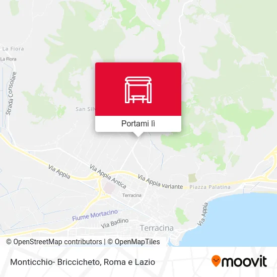 Mappa Monticchio- Briccicheto