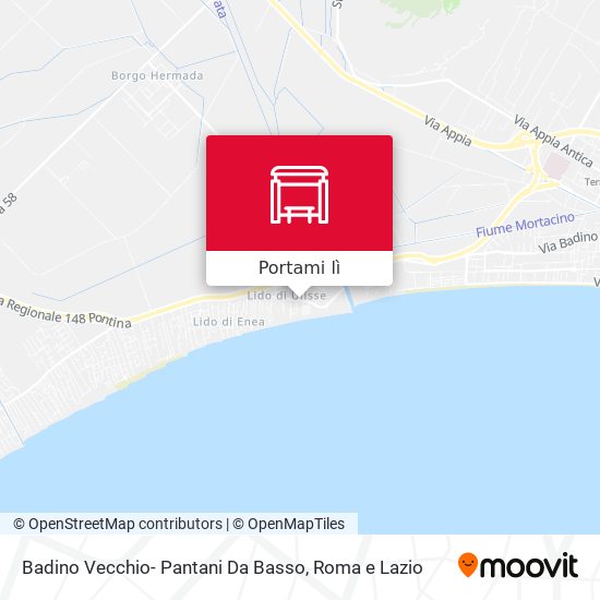 Mappa Badino Vecchio- Pantani Da Basso