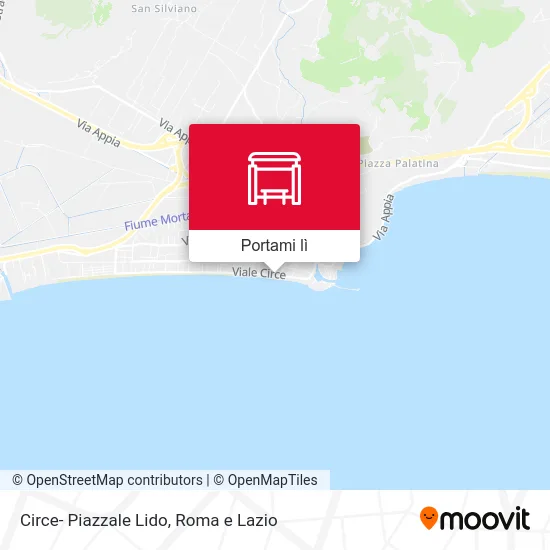 Mappa Circe- Piazzale Lido