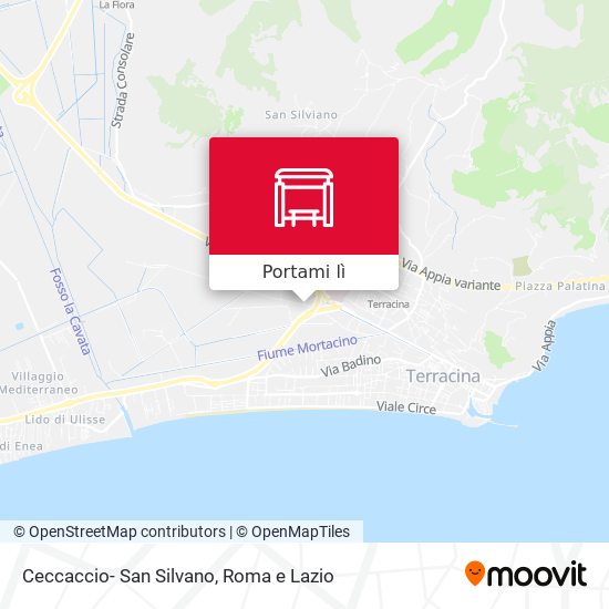Mappa Ceccaccio- San Silvano