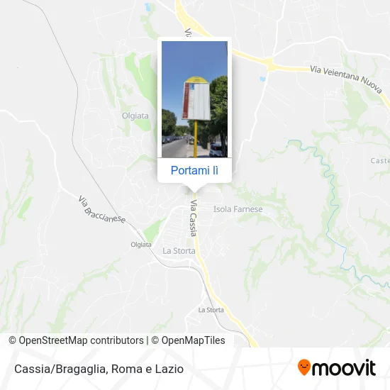 Mappa Cassia/Bragaglia