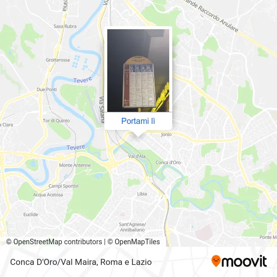 Mappa Conca D'Oro/Val Maira