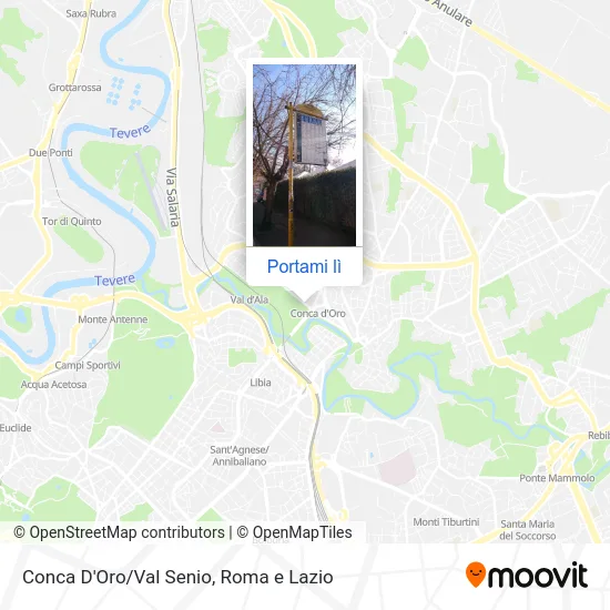 Mappa Conca D'Oro/Val Senio