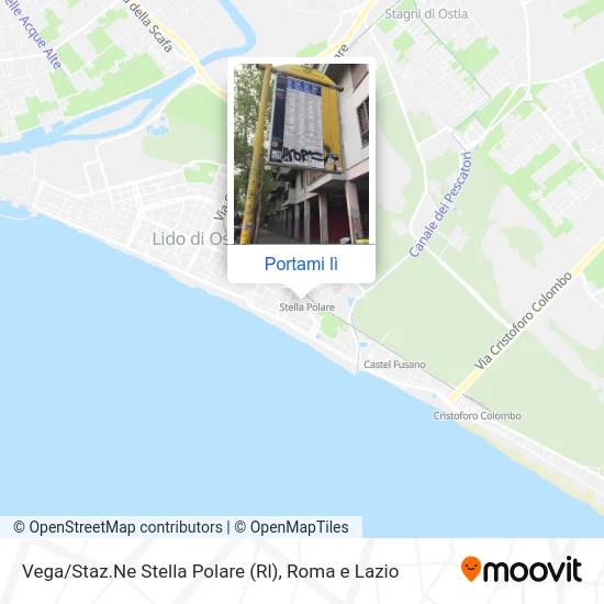 Mappa Vega / Staz.Ne Stella Polare (Rl)