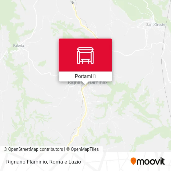 Mappa Rignano Flaminio