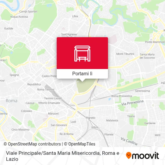 Mappa Viale Principale / Santa Maria Misericordia