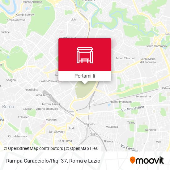 Mappa Rampa Caracciolo/Riq. 37