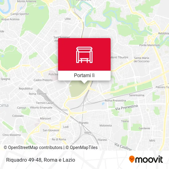 Mappa Riquadro 49-48