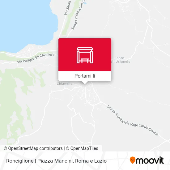 Mappa Ronciglione | Piazza Mancini