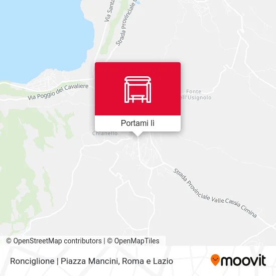 Mappa Ronciglione | Piazza Mancini