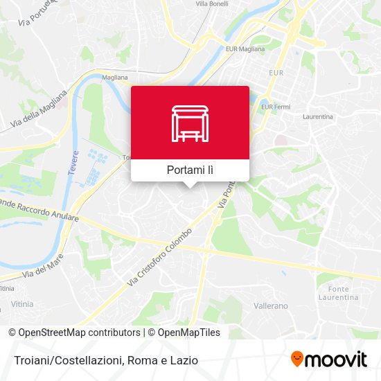 Mappa Troiani/Costellazioni