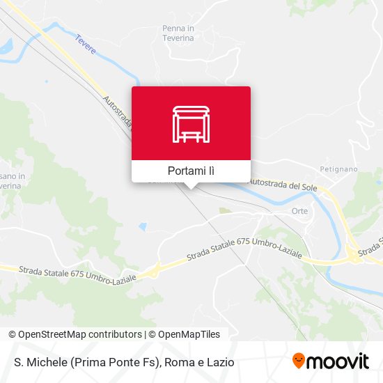 Mappa S. Michele (Prima Ponte Fs)