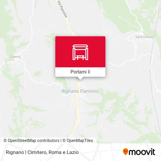 Mappa Rignano | Cimitero