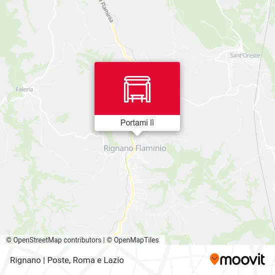 Mappa Rignano | Poste