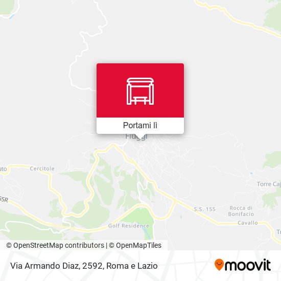Mappa Via Armando Diaz, 2592