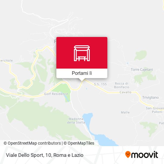 Mappa Viale Dello Sport, 10