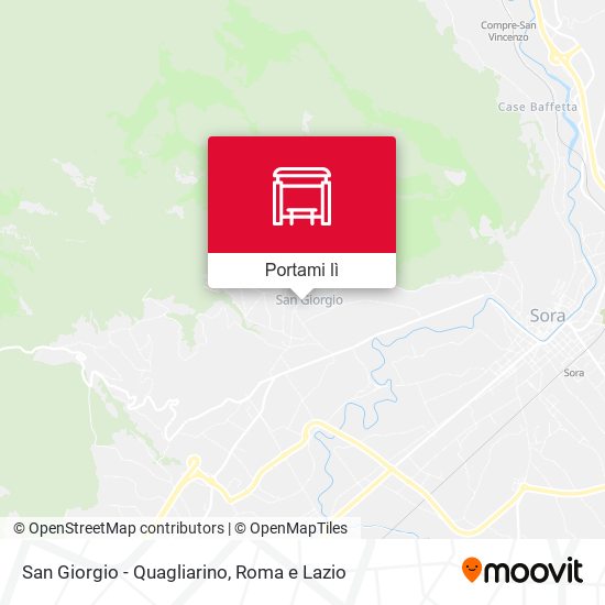 Mappa San Giorgio - Quagliarino