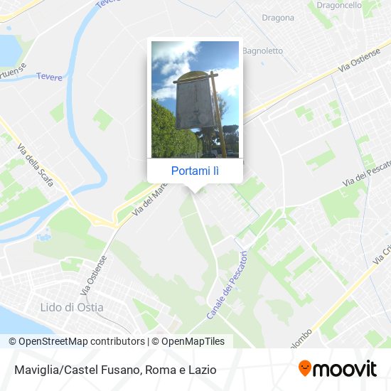 Mappa Maviglia/Castel Fusano