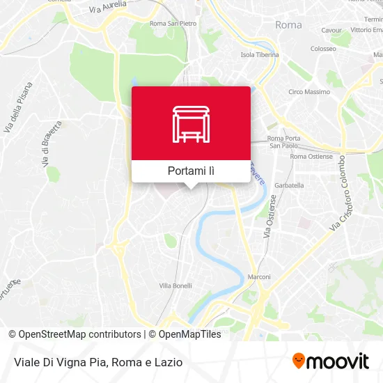 Mappa Viale Di Vigna Pia