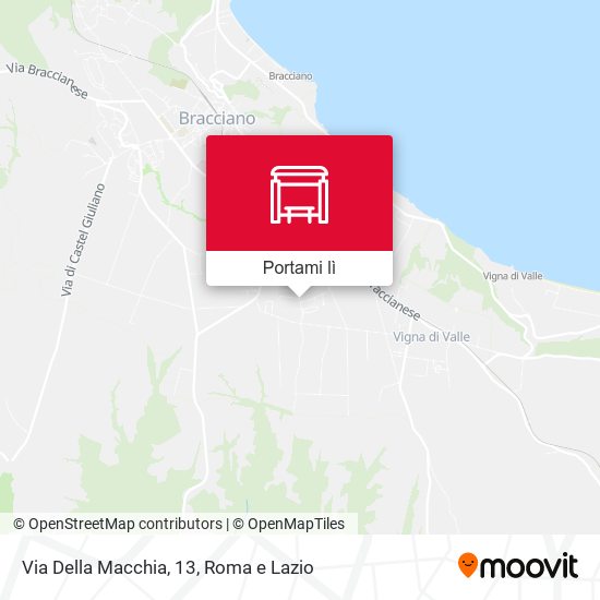 Mappa Via Della Macchia, 13