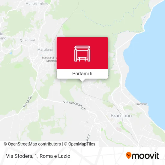 Mappa Via Sfodera, 1