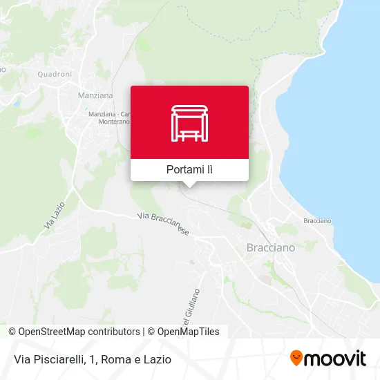Mappa Via Pisciarelli, 1