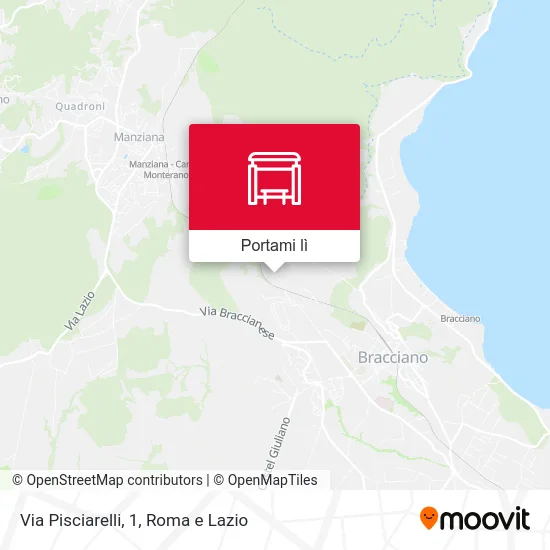 Mappa Via Pisciarelli, 1
