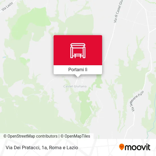 Mappa Via Dei Pratacci, 1a