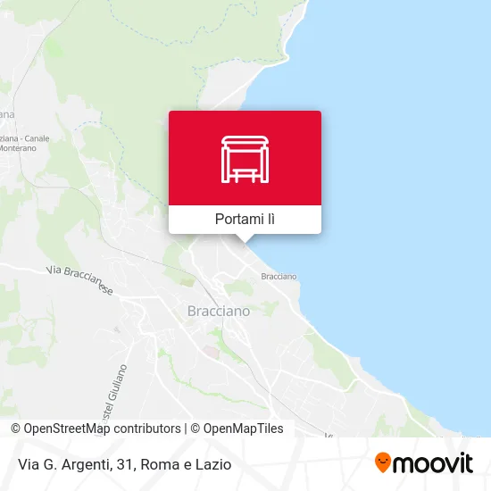 Mappa Via G. Argenti, 31