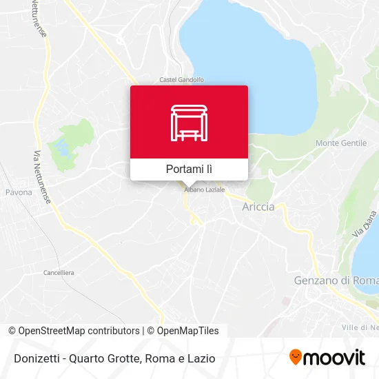 Mappa Donizetti - Quarto Grotte